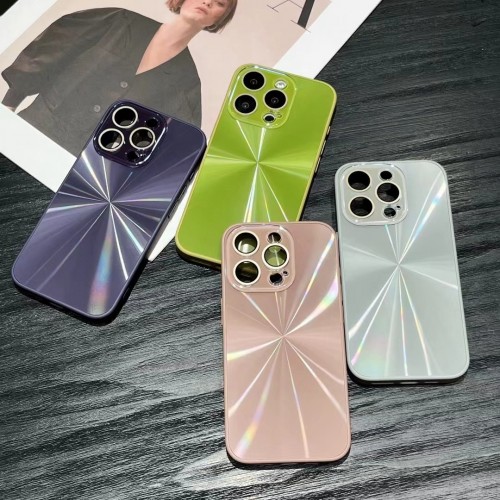 Dazzling Pattern Phone Case For iPhone With Lens Protection